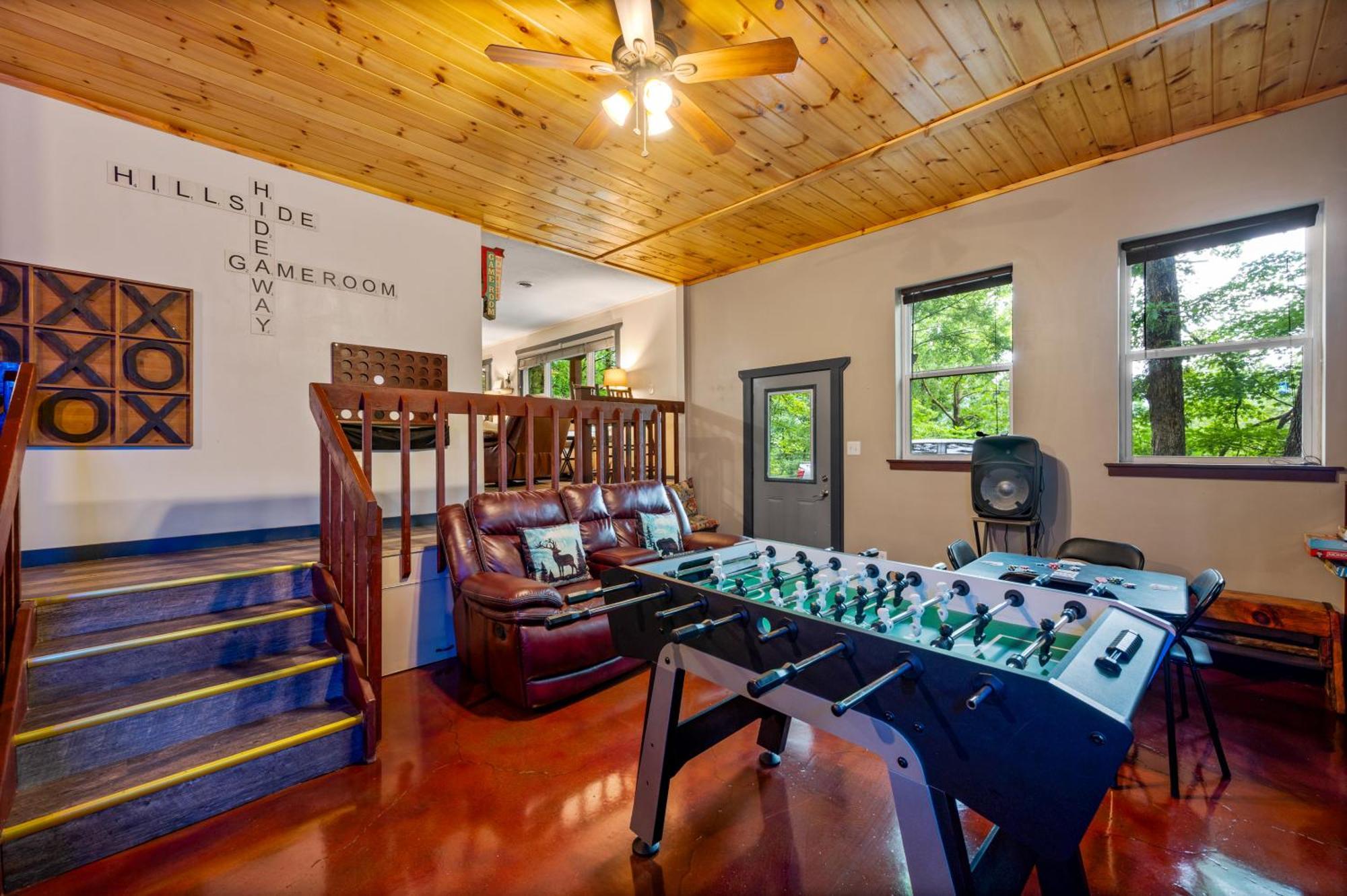 Beautiful Chalet With Fireplace And Large Game Room Gatlinburg Dış mekan fotoğraf